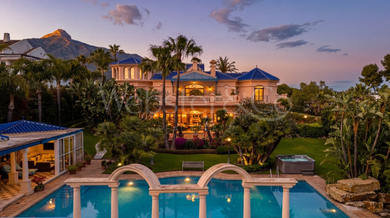 Aloha Palace - Opulent Villa in Nueva Andalucia