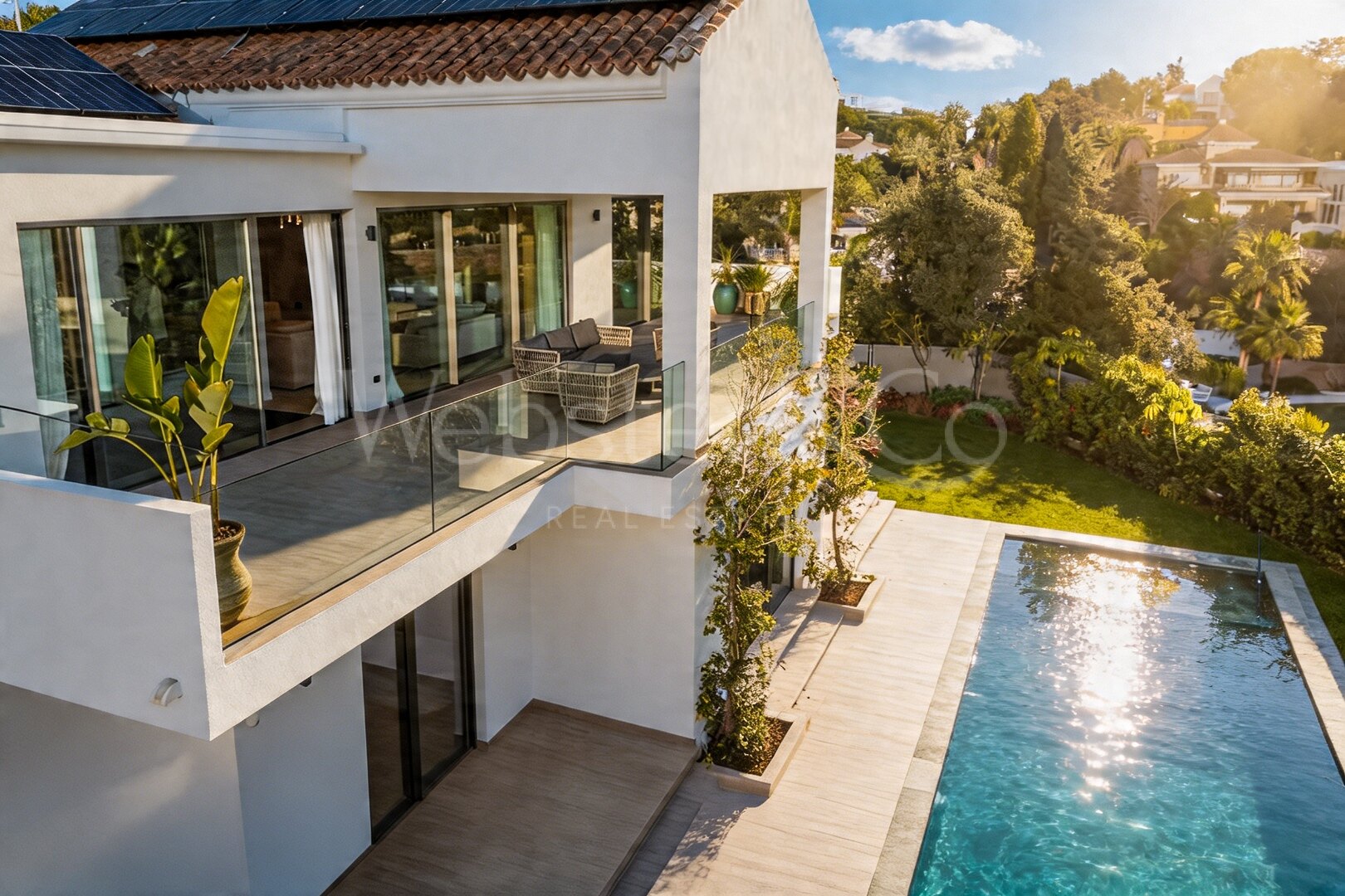 Villa Caluna – Casa de Lujo Reformada, El Rosario