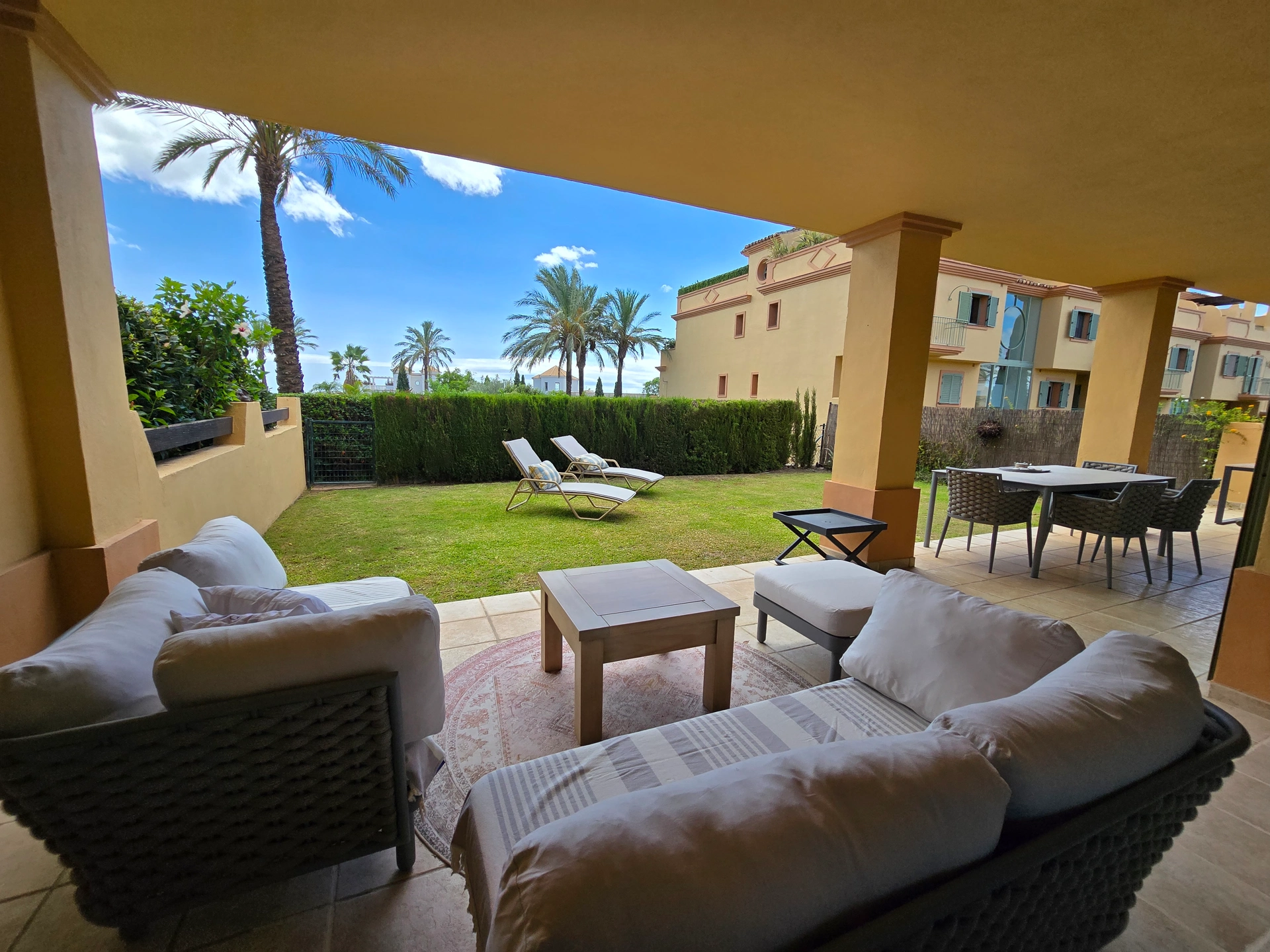 Ground Floor Apartment for rent in Los Flamingos, Benahavis