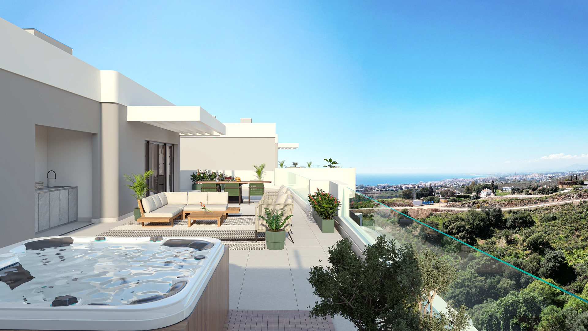 Ático en venta en Los Altos de los Monteros, Marbella Este
