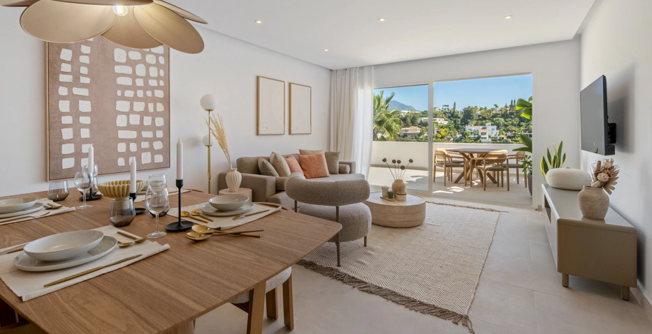 Elegante Apartamento de Dos Dormitorios en Mirador La Quinta