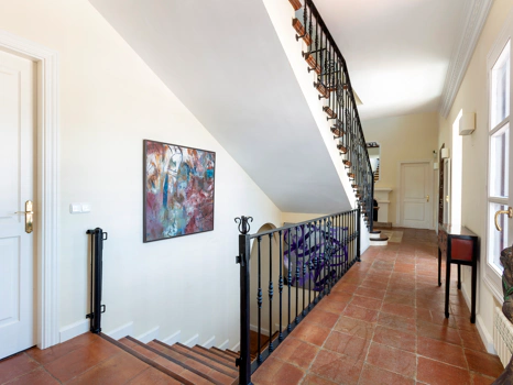 Exceptional César de Leyva villa on a rare, fully flat 3,000m² plot. Completely renovated, with sea views, total privacy, mature organic gardens, saltwater pool, 5 bedrooms, guest apartment, cinema room and extensive parking.