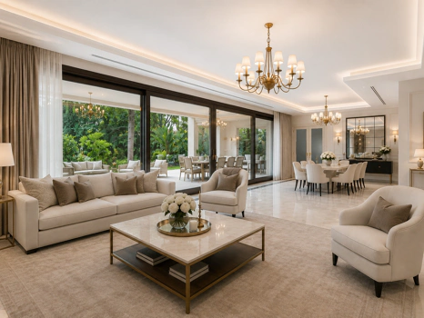 Exceptional Beachside Villa in Guadalmina Baja