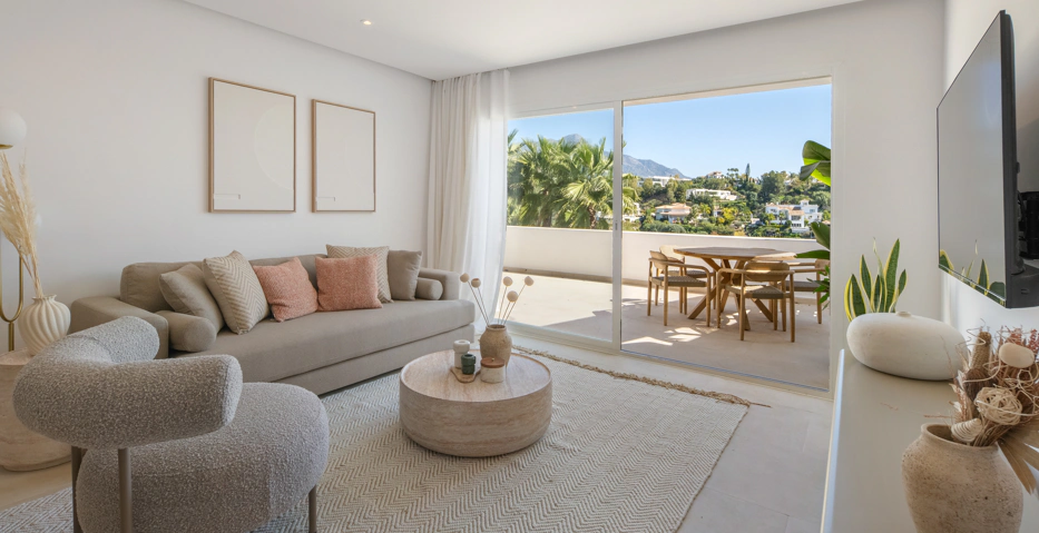 Elegante Apartamento de Dos Dormitorios en Mirador La Quinta