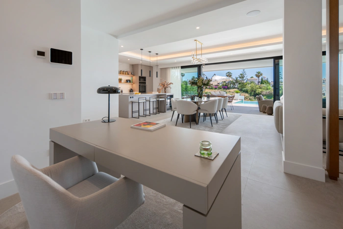 Luxury Contemporary Villa with Panoramic Sea Views in La Resina Golf