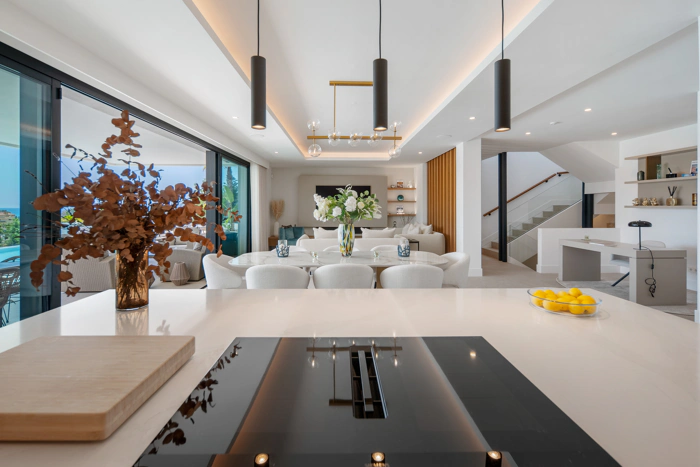 Luxury Contemporary Villa with Panoramic Sea Views in La Resina Golf