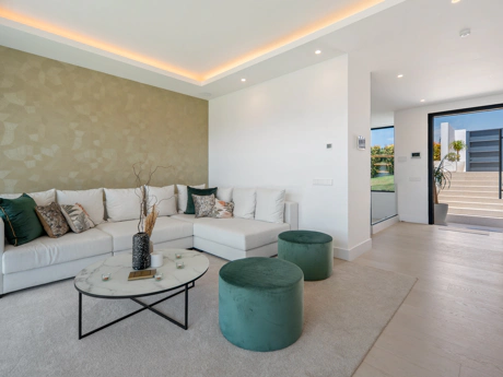 Luxury Contemporary Villa with Panoramic Sea Views in La Resina Golf