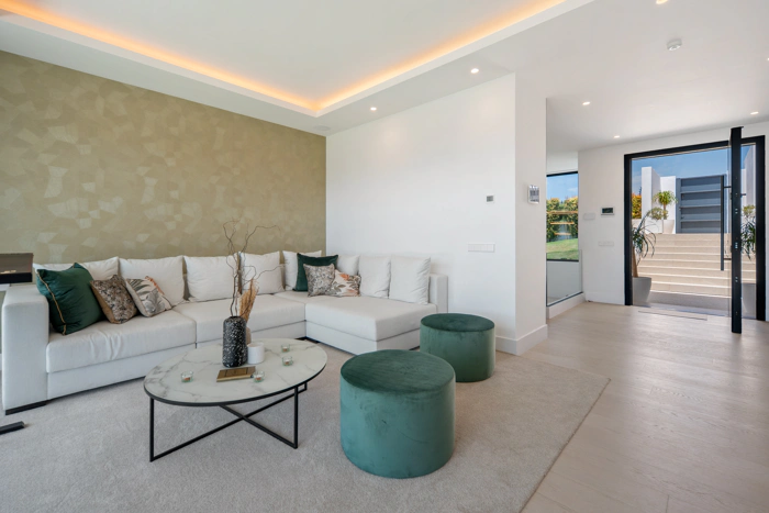 Luxury Contemporary Villa with Panoramic Sea Views in La Resina Golf