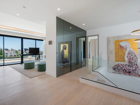 Luxury Contemporary Villa with Panoramic Sea Views in La Resina Golf