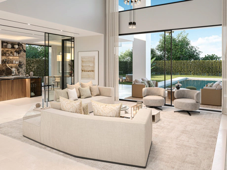 Elegant Sea View Villas in Prestigious Bel Air