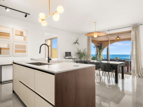 Magnificent Andalusian Villa with Scandinavian Touch and Sea Views in Estepona West