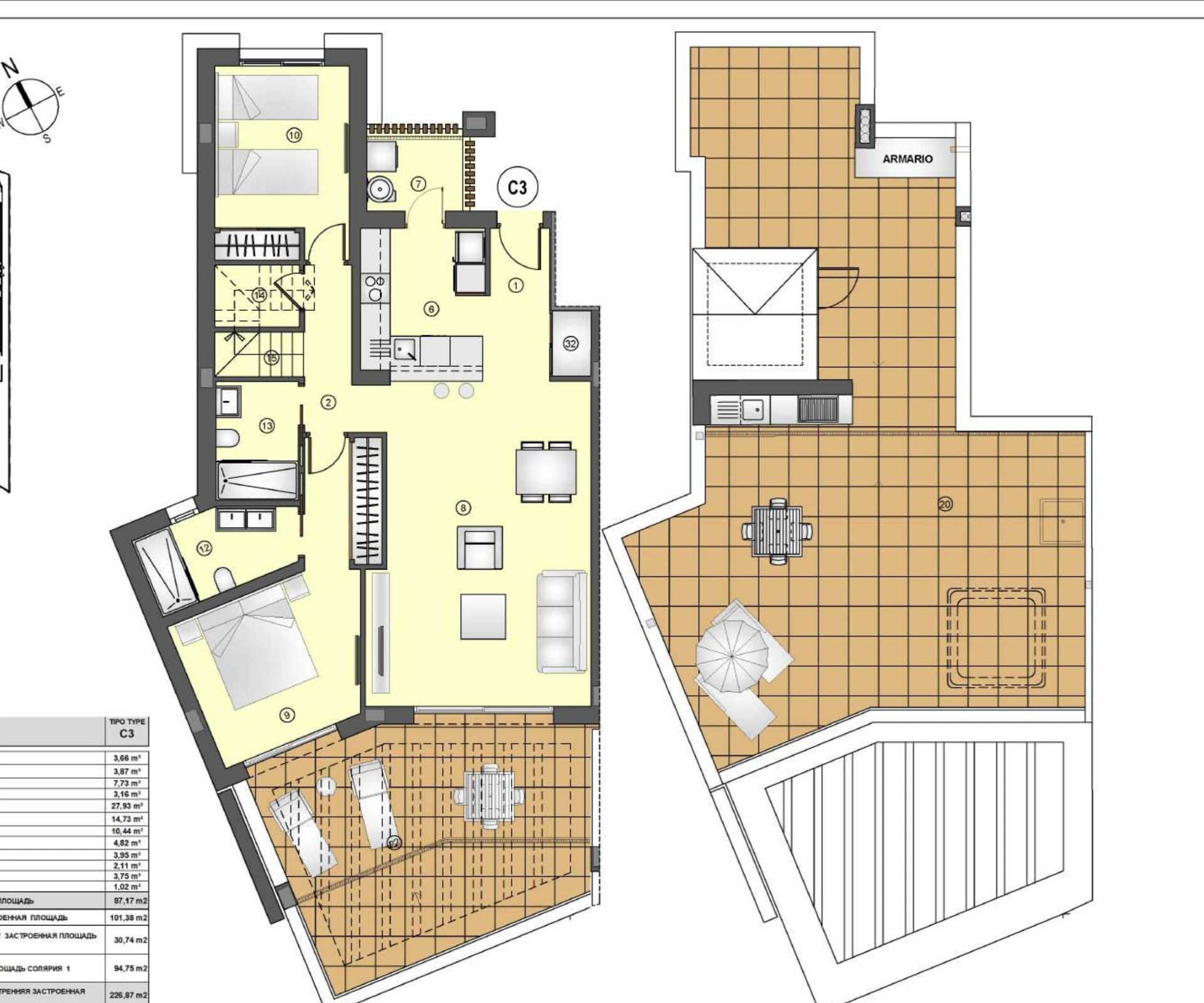 Duplex Penthouse for sale in Fuengirola