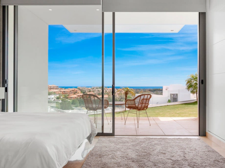 Villa contemporánea de lujo con vistas panorámicas al mar en La Alquería