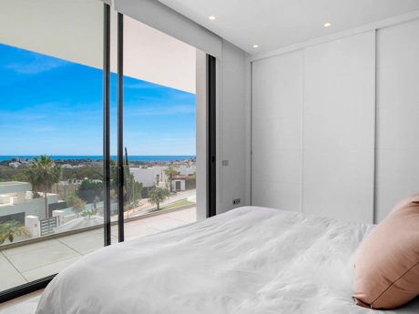 Villa contemporánea de lujo con vistas panorámicas al mar en La Alquería