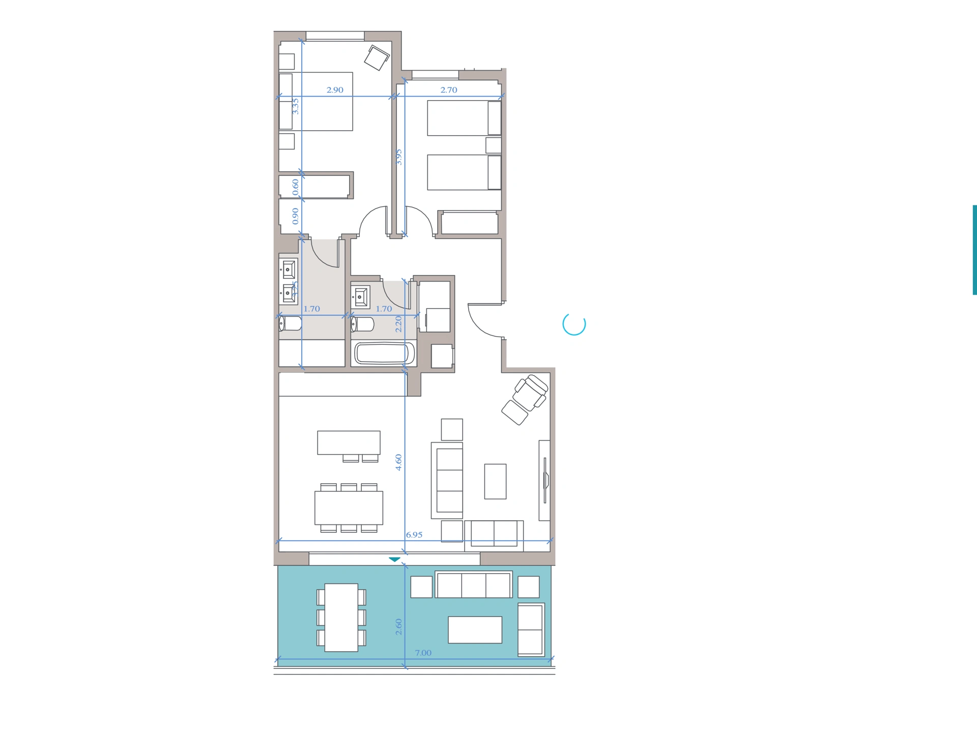 Apartment for sale in Estepona