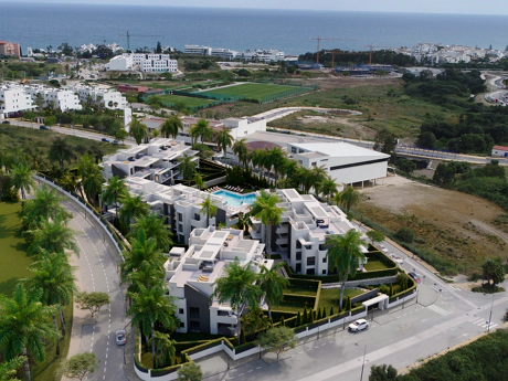 New Exclusive Gated Community in Estepona West with Luxury Apartments and Penthouses