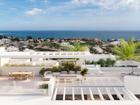 New Exclusive Gated Community in Estepona West with Luxury Apartments and Penthouses