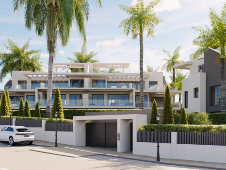 New Exclusive Gated Community in Estepona West with Luxury Apartments and Penthouses