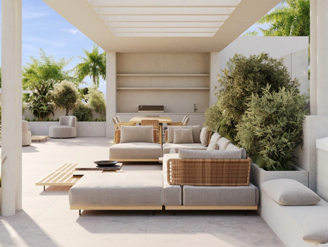 New Exclusive Gated Community in Estepona West with Luxury Apartments and Penthouses