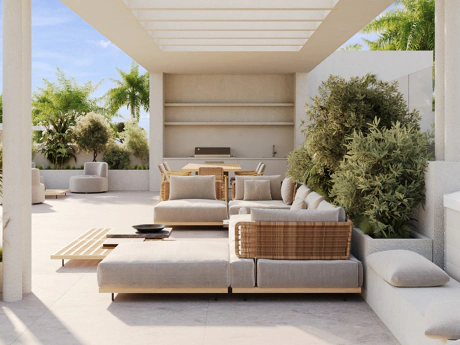 New Exclusive Gated Community in Estepona West with Luxury Apartments and Penthouses