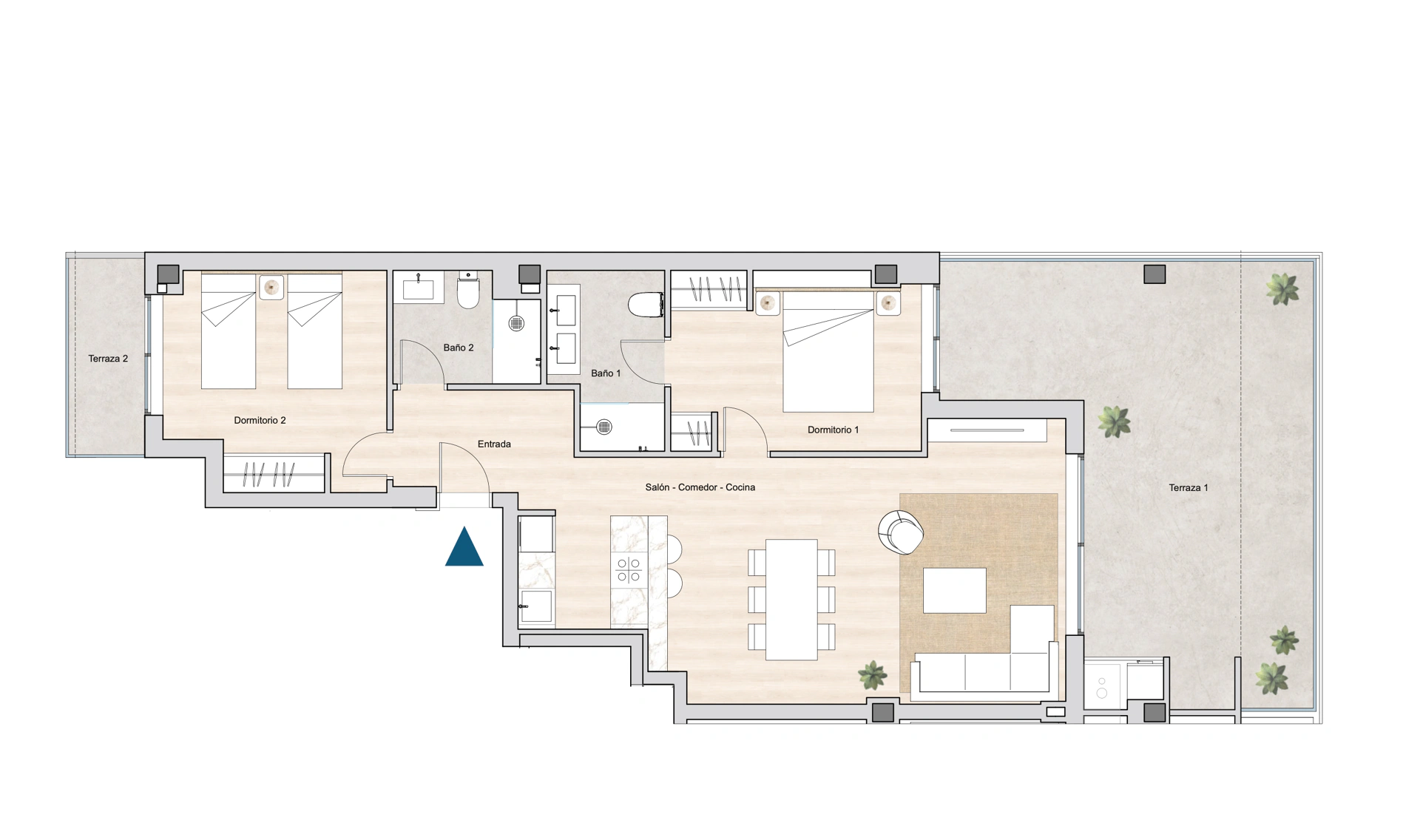 Apartamento Planta Baja en venta en Cadiz