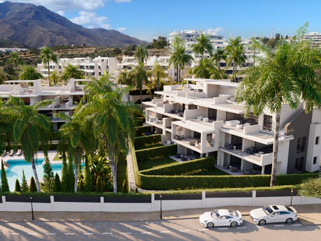 New Exclusive Gated Community in Estepona West with Luxury Apartments and Penthouses