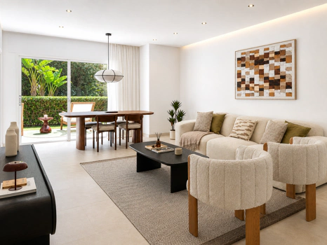 Apartamento de Tres Dormitorios Totalmente Renovado en Las Brisas, Nueva Andalucía