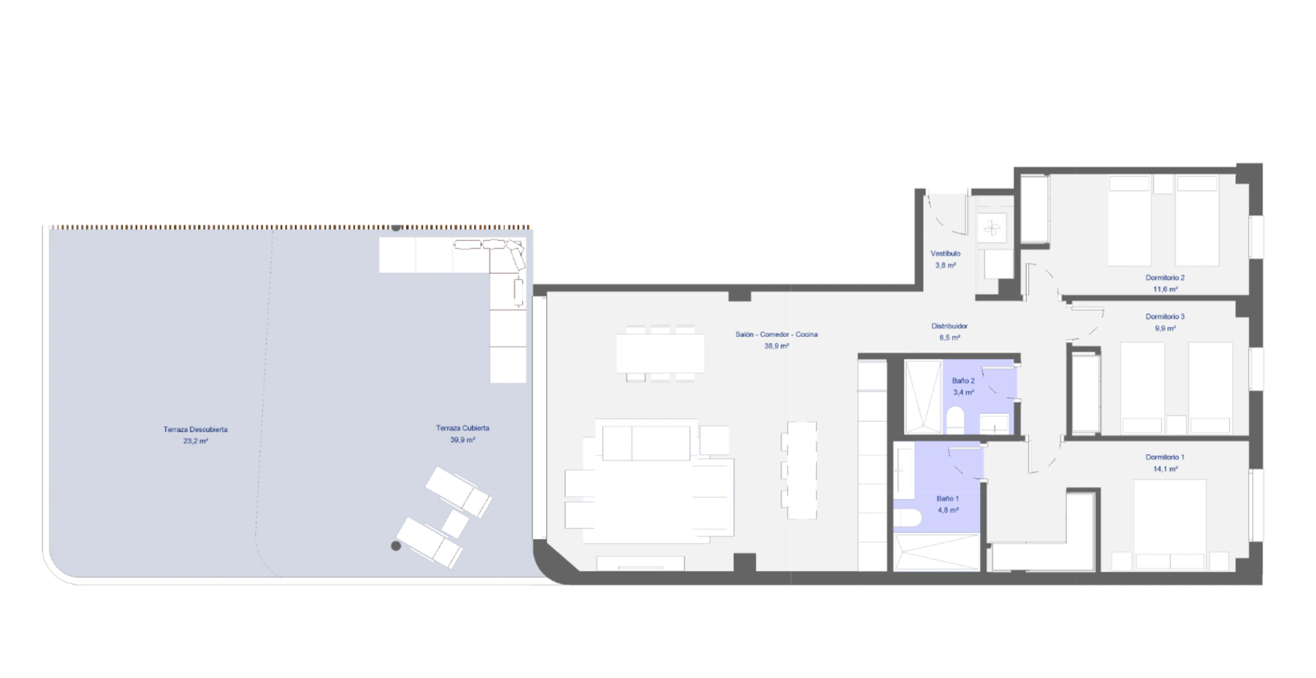 Penthouse for sale in Cancelada, Estepona East