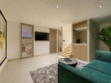 Residencia Exclusiva con Jardín Privado y Vistas Panorámicas