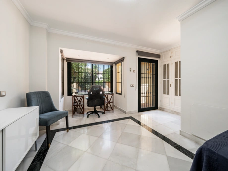 Andalusian Charm Meets Modern Comfort – Just 500m from the Beach in Marbella.