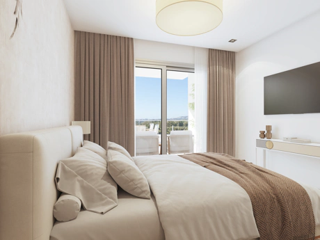 Valley Views, located in Mijas, is a new residential development comprising 54 apartments, private parking spaces, and a communal pool.