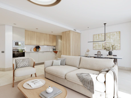 Valley Views, located in Mijas, is a new residential development comprising 54 apartments, private parking spaces, and a communal pool.