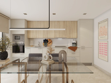 Valley Views, located in Mijas, is a new residential development comprising 54 apartments, private parking spaces, and a communal pool.