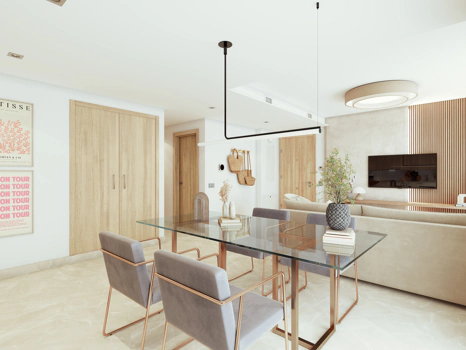 Valley Views, located in Mijas, is a new residential development comprising 54 apartments, private parking spaces, and a communal pool.