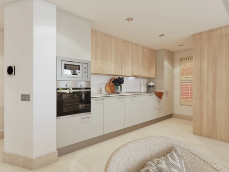 Valley Views, located in Mijas, is a new residential development comprising 54 apartments, private parking spaces, and a communal pool.