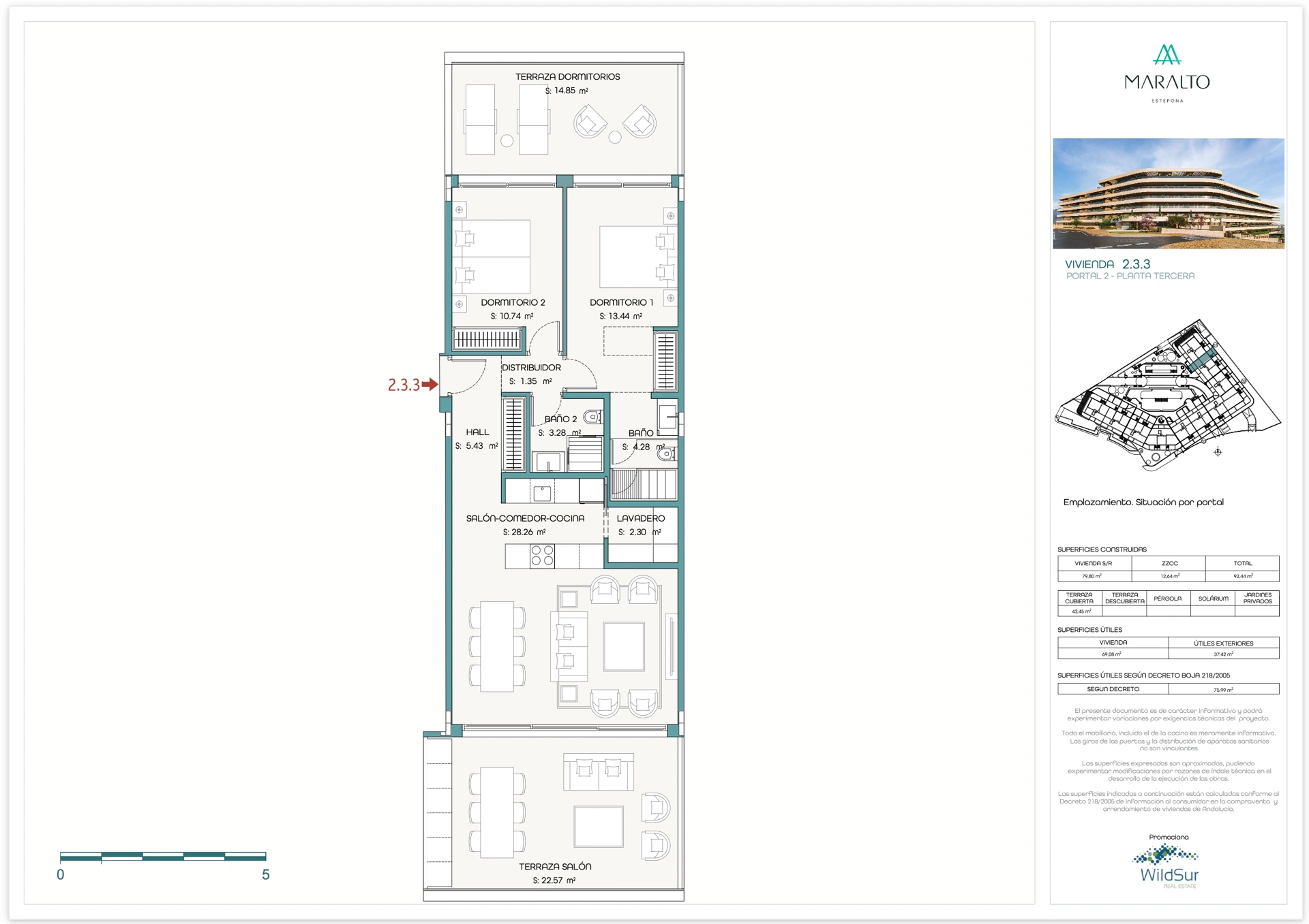 Apartment for sale in Estepona