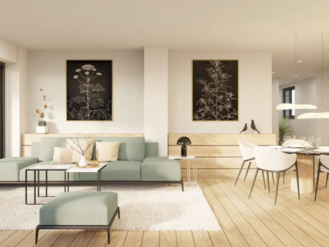 A luxury apartment enclave nestled in Estepona