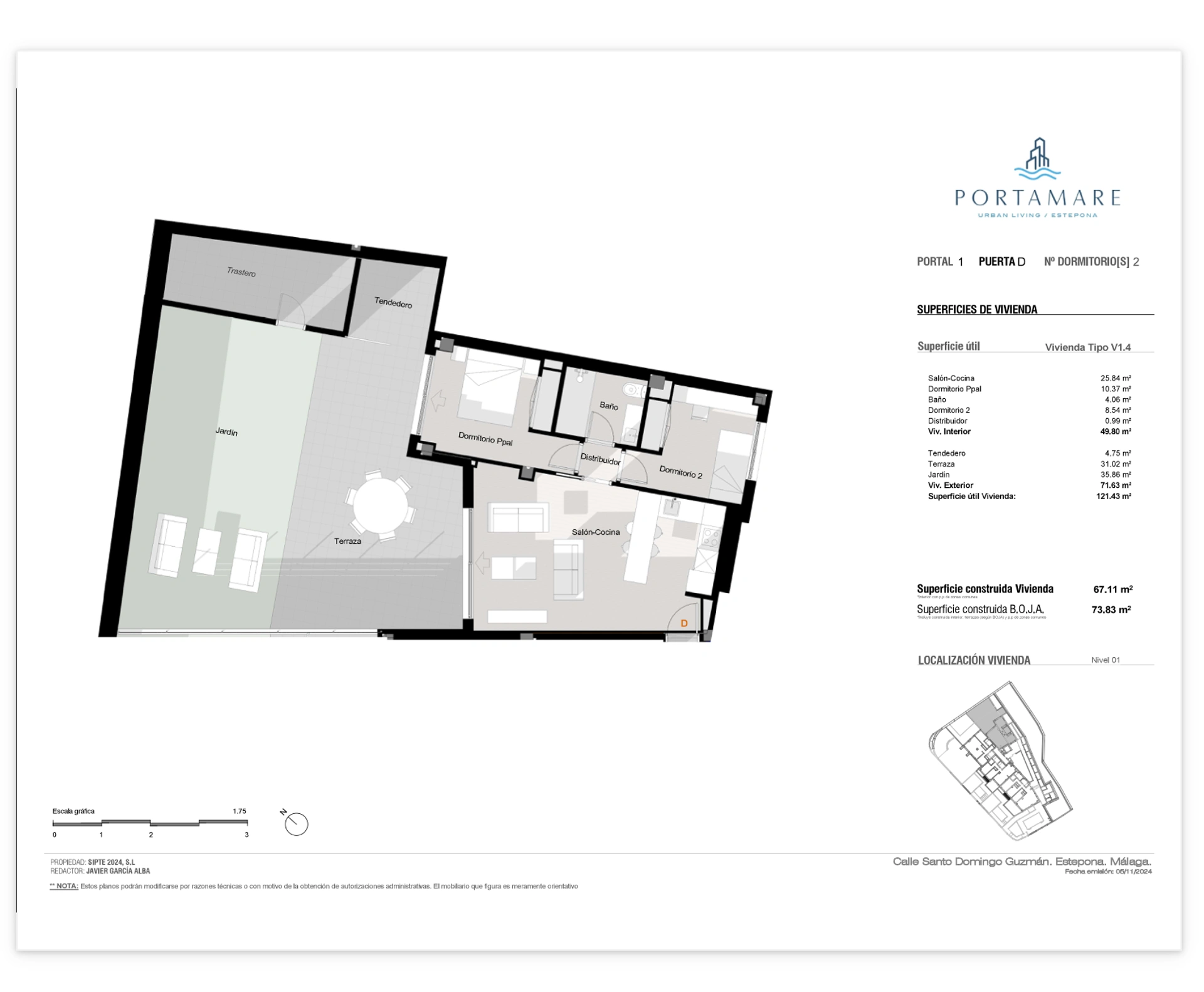 Apartment for sale in Estepona