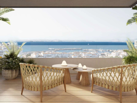 A luxury apartment enclave nestled in Estepona