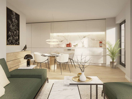 A luxury apartment enclave nestled in Estepona