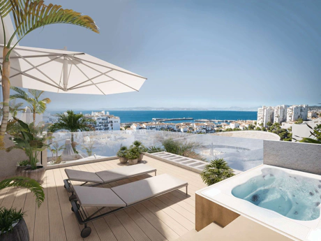 A luxury apartment enclave nestled in Estepona