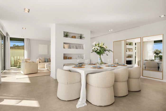 Contemporary Beachfront Masterpiece with Panoramic Sea Views – New Golden Mile