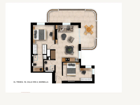 Residencia Exclusiva con Jardín Privado y Vistas Panorámicas