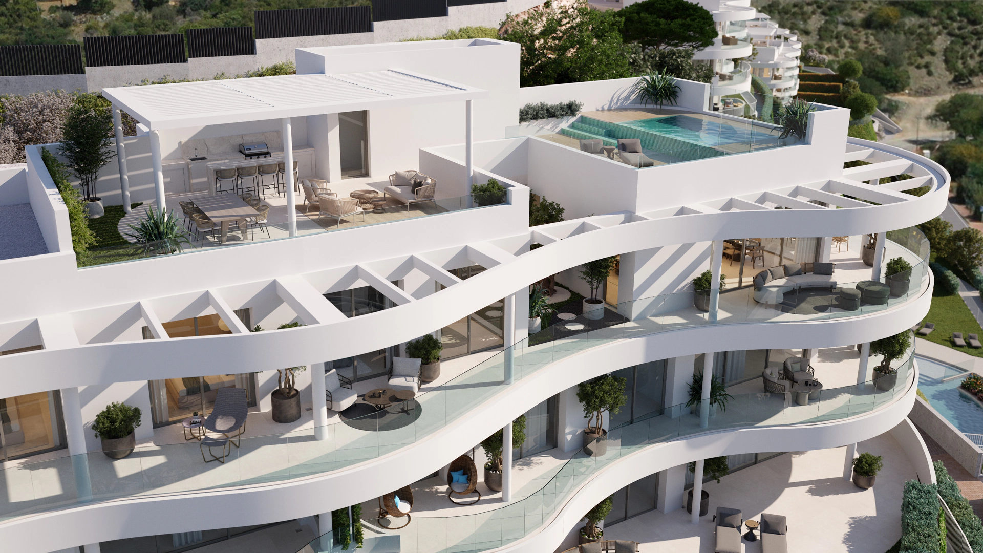 Duplex Penthouse for sale in La Quinta, Benahavis