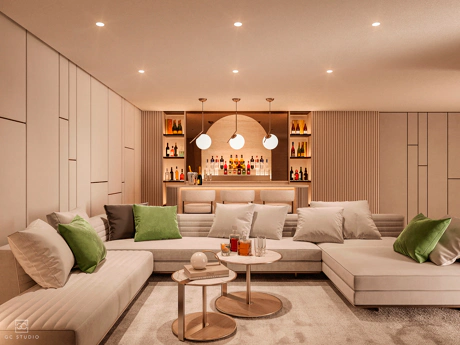 A Refined Contemporary Villa with Sea Views