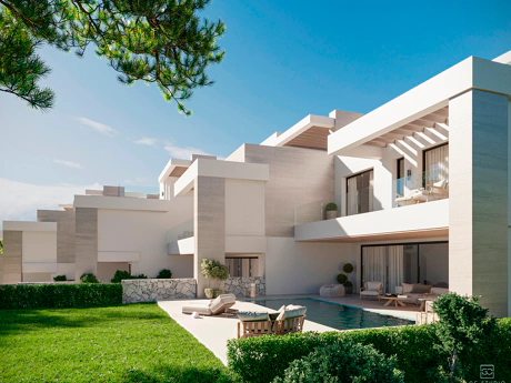 A Refined Contemporary Villa with Sea Views