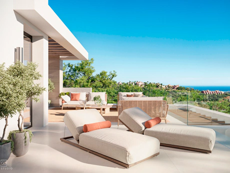 A Refined Contemporary Villa with Sea Views
