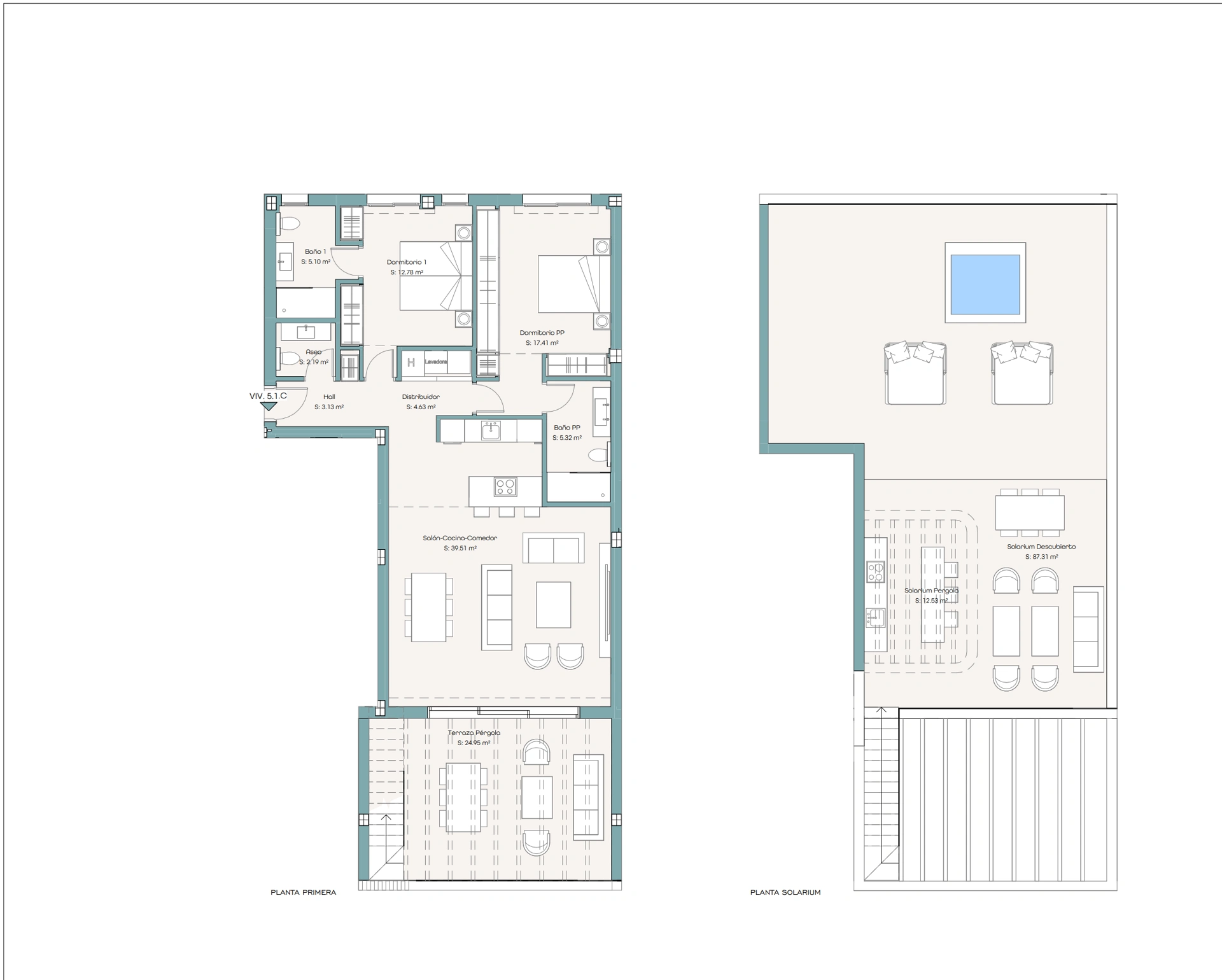 Duplex Penthouse for sale in Estepona