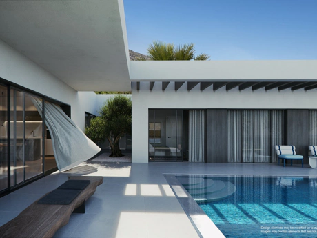 Modern Eco-Friendly Single-Storey Villa with Solar Panels – Smart, Energy-Efficient Living