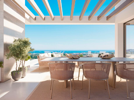 A Refined Contemporary Villa with Sea Views